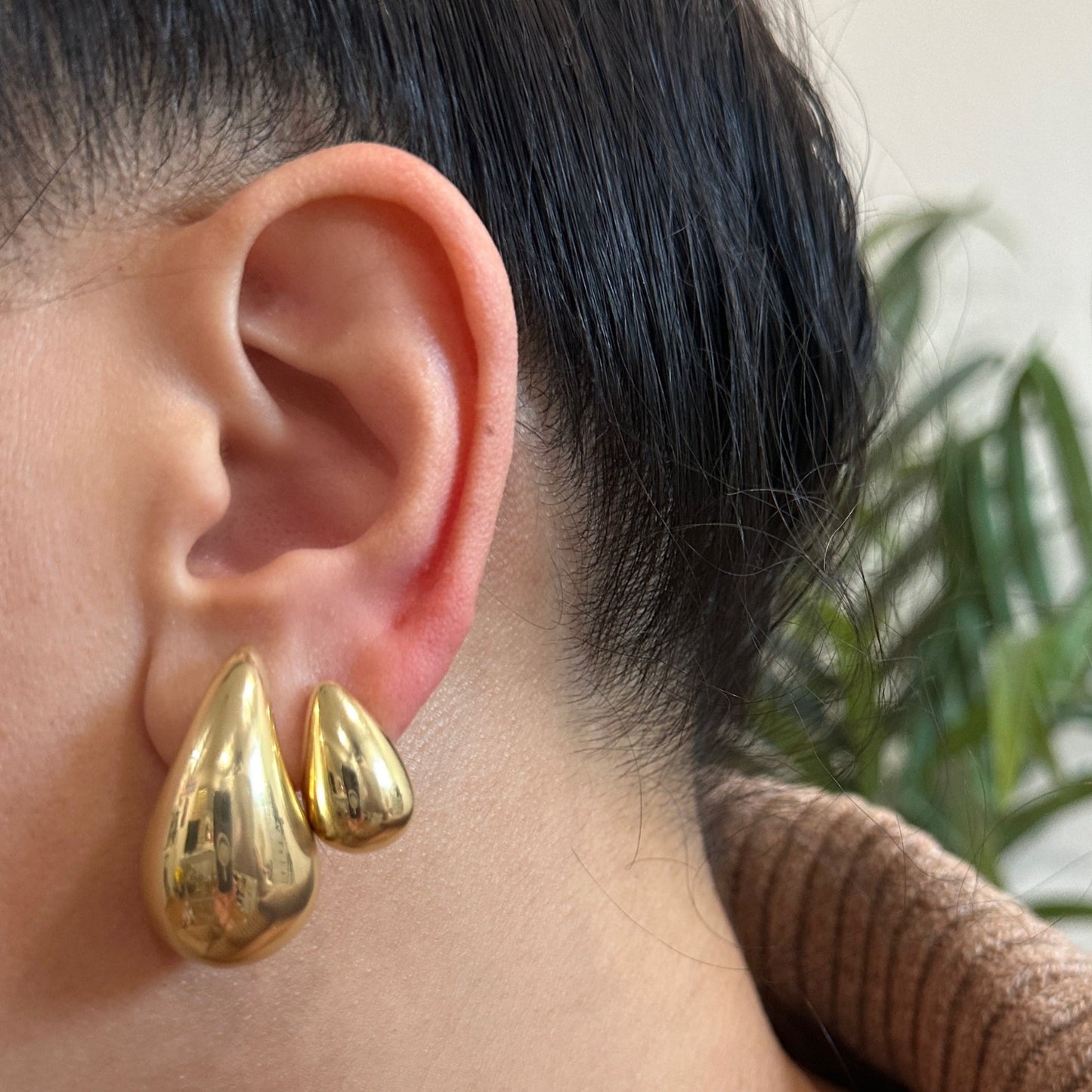 Mega Tear Drop Earring