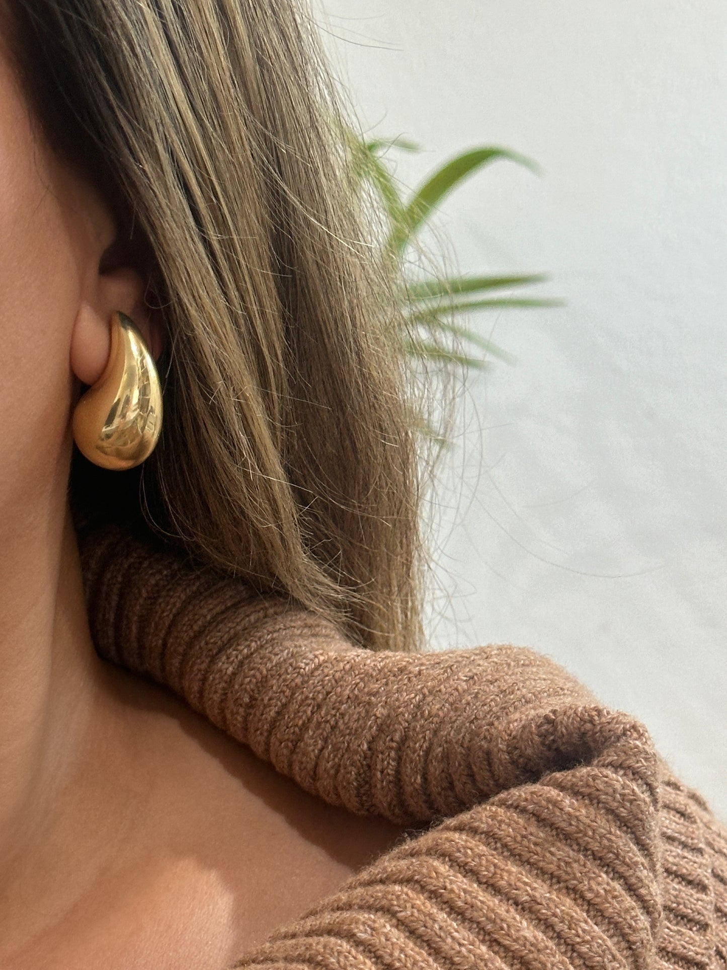 Mega Tear Drop Earring