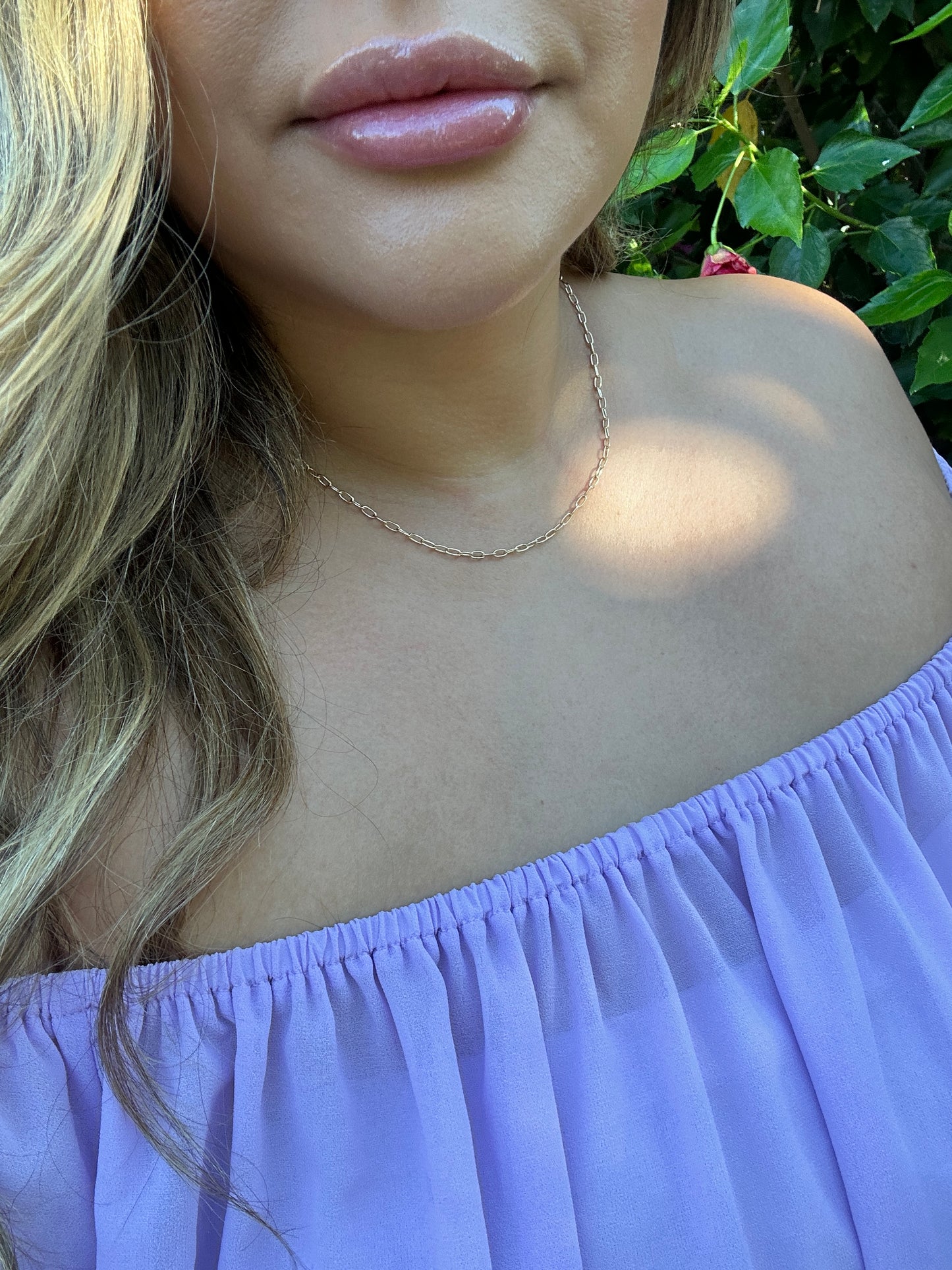 Cable Link Necklace