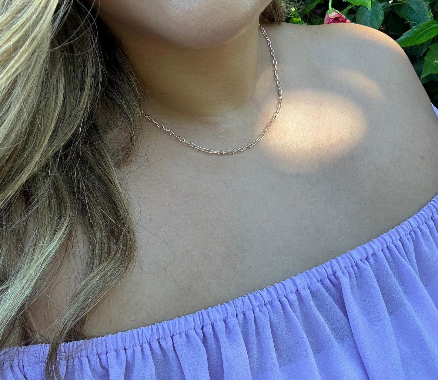 Cable Link Necklace