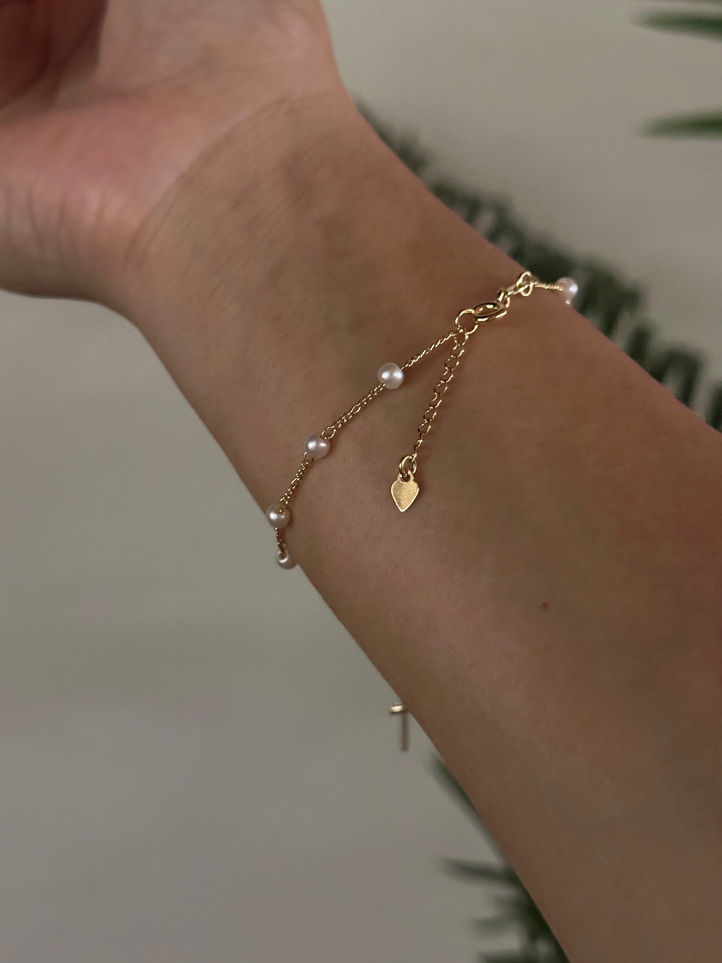 Pearl Rosary Bracelet