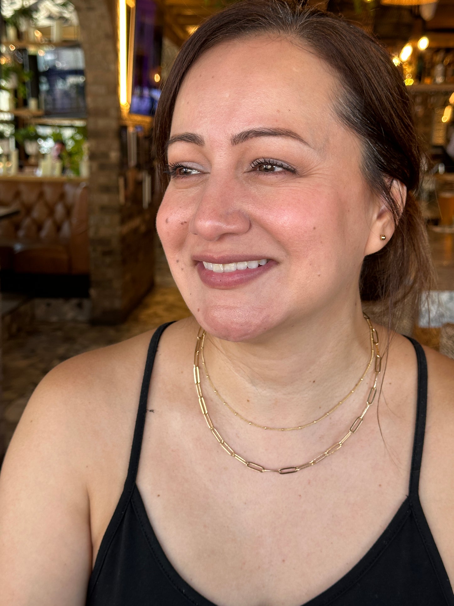 Bold Paperclip Necklace