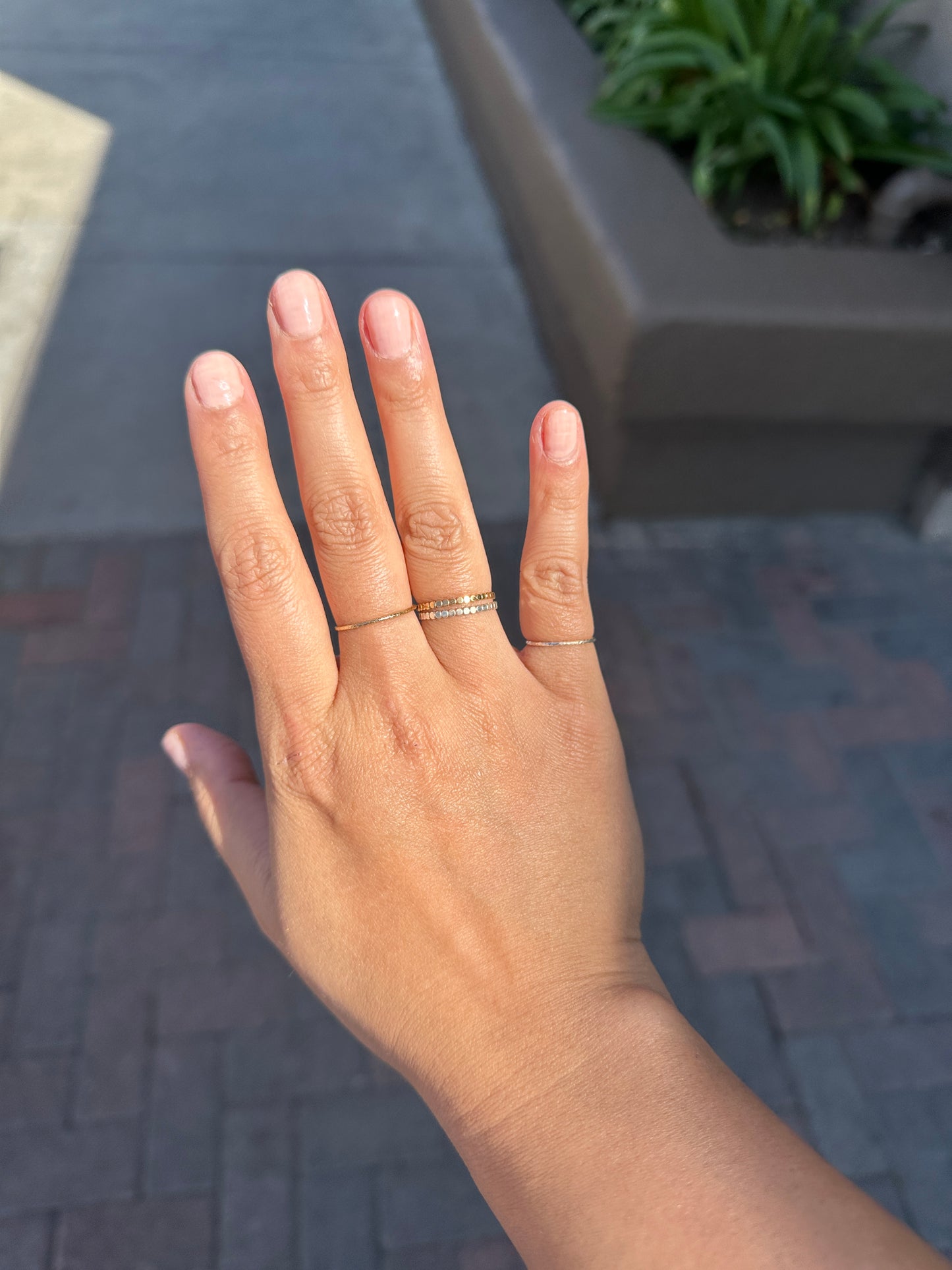 Sparkle Edge Ring