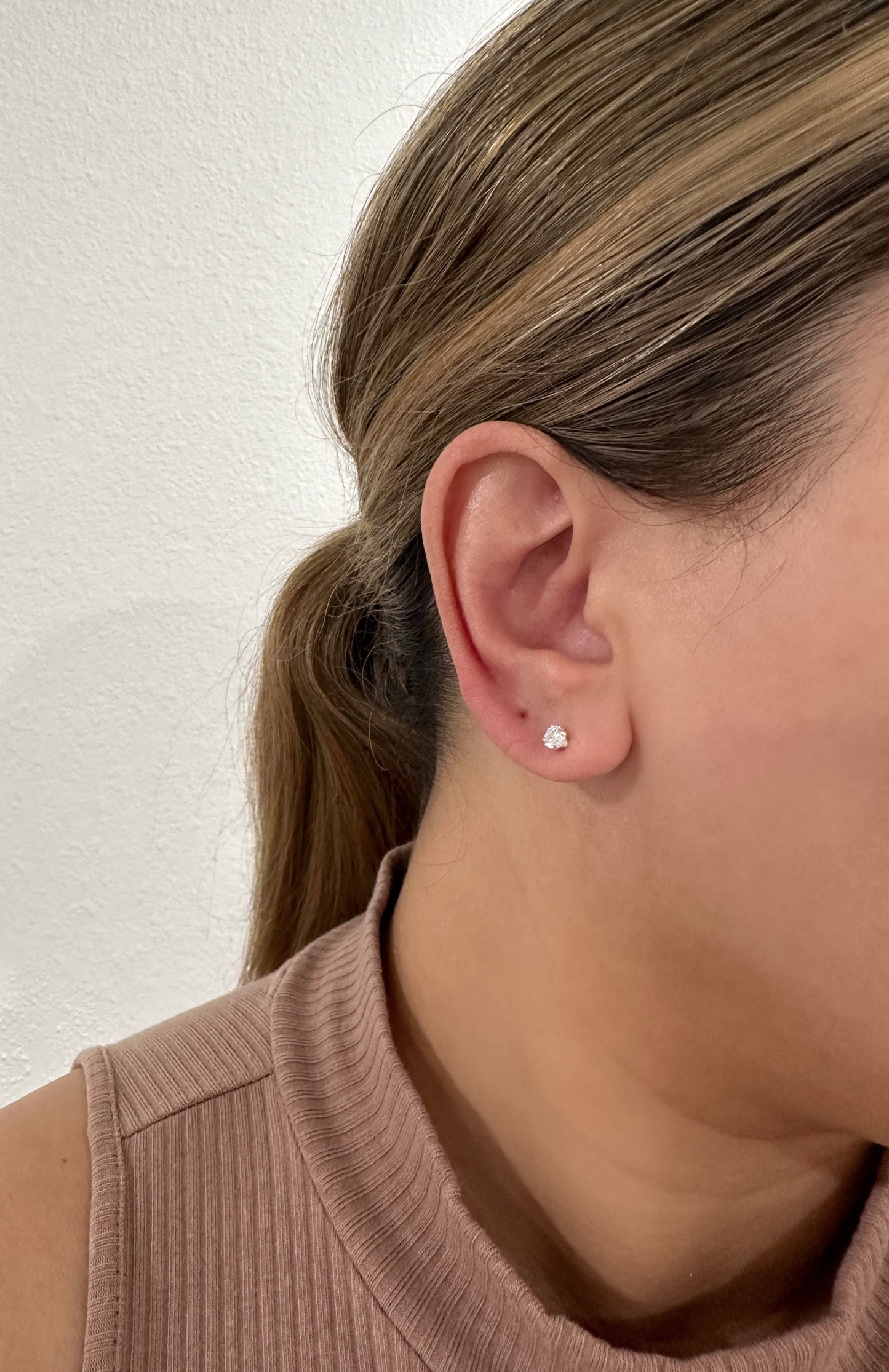 Clarity Stud Silver