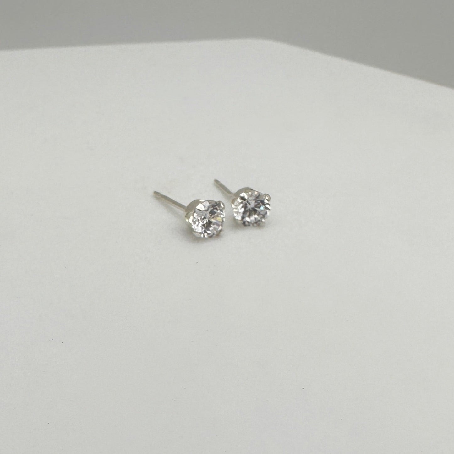 Clarity Stud Silver