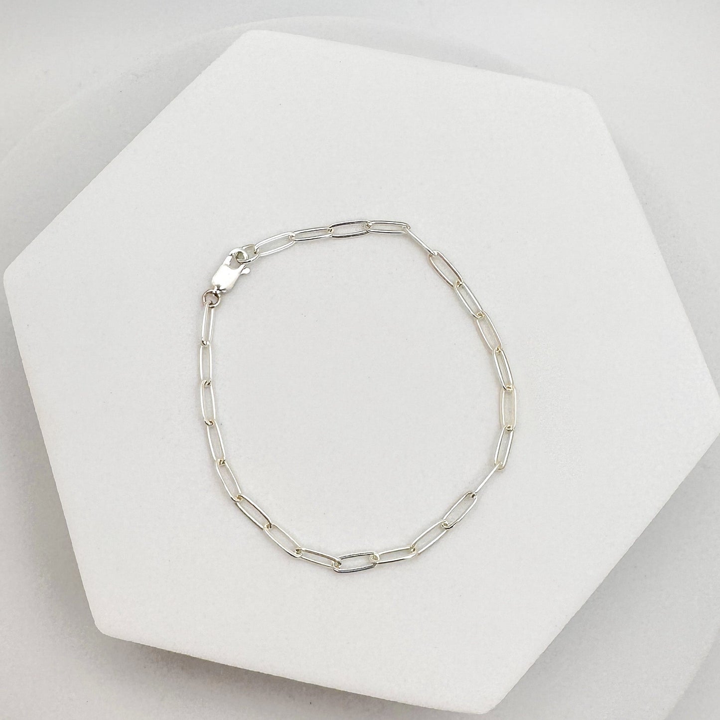 Mid-Size Paperclip Bracelet