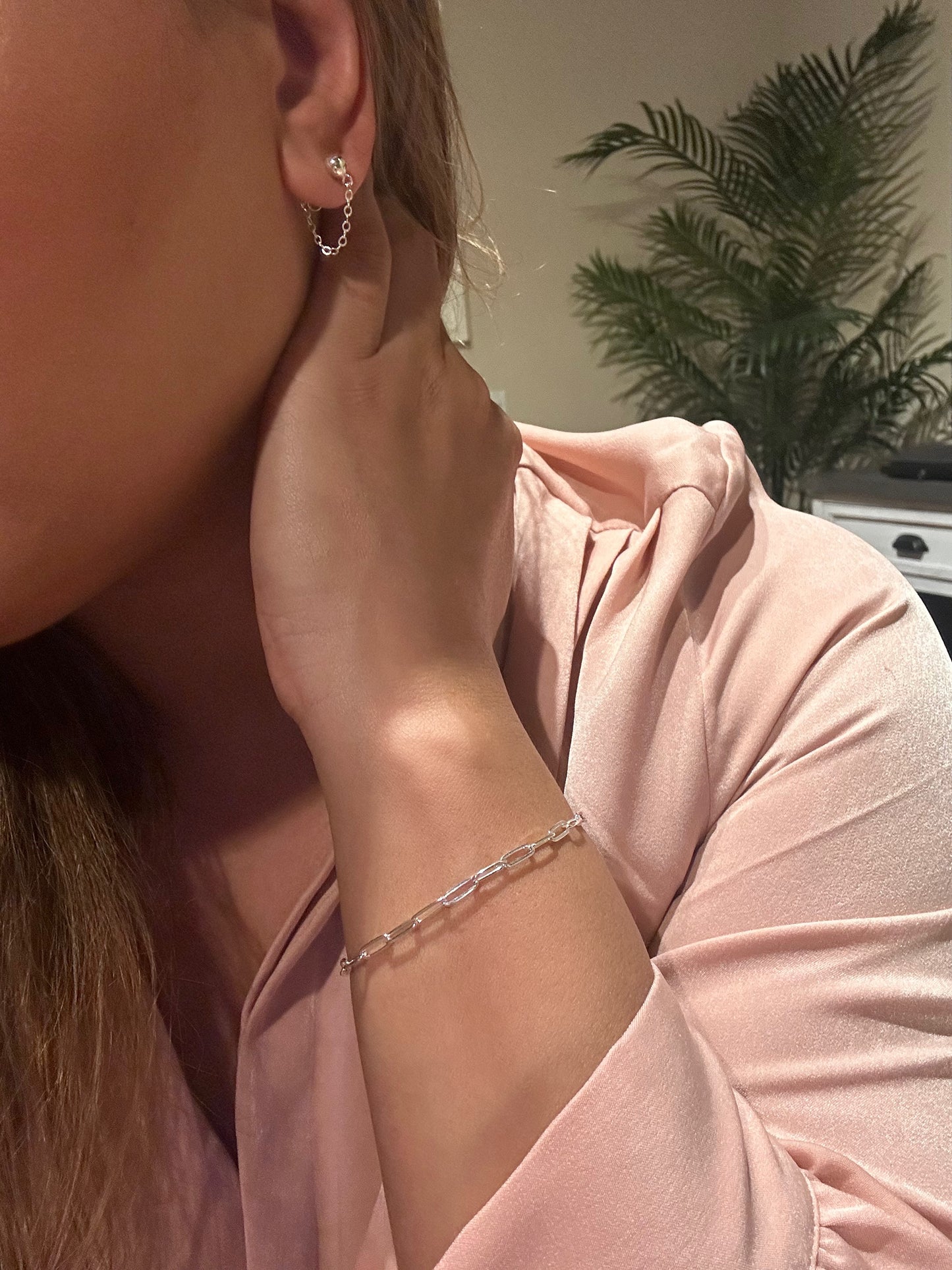 Mid-Size Paperclip Bracelet