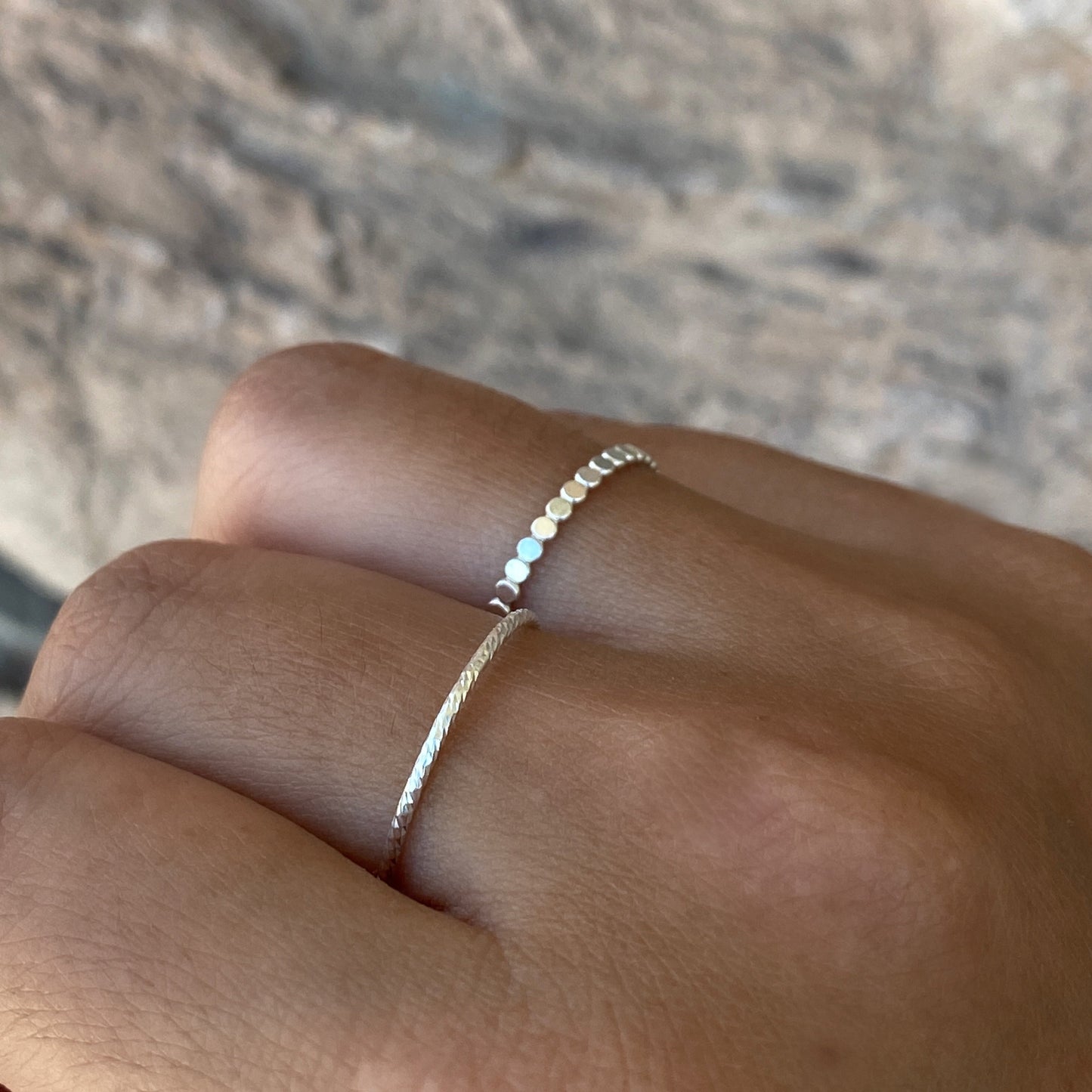 Sparkle Edge Ring