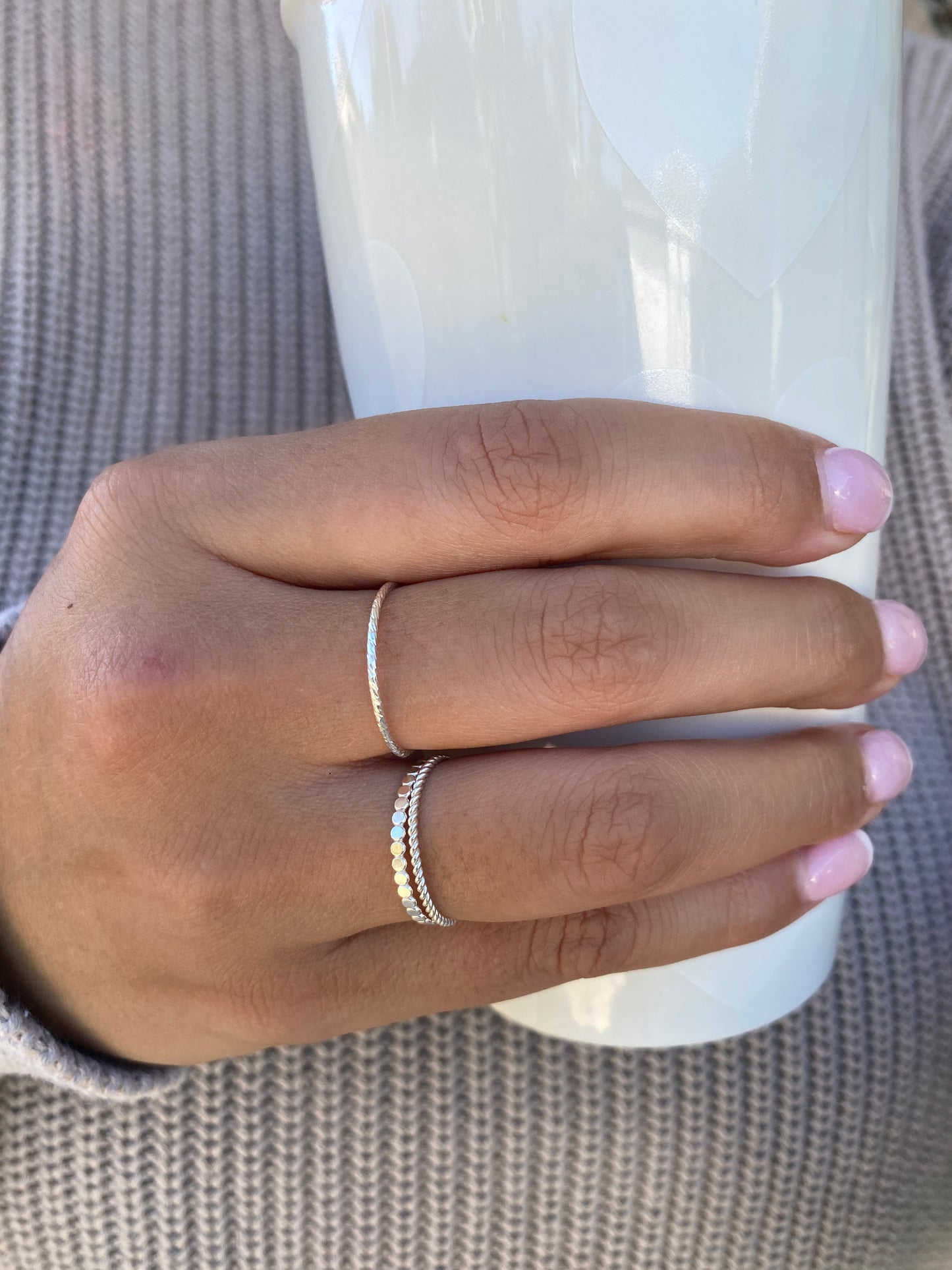 Sparkle Edge Ring