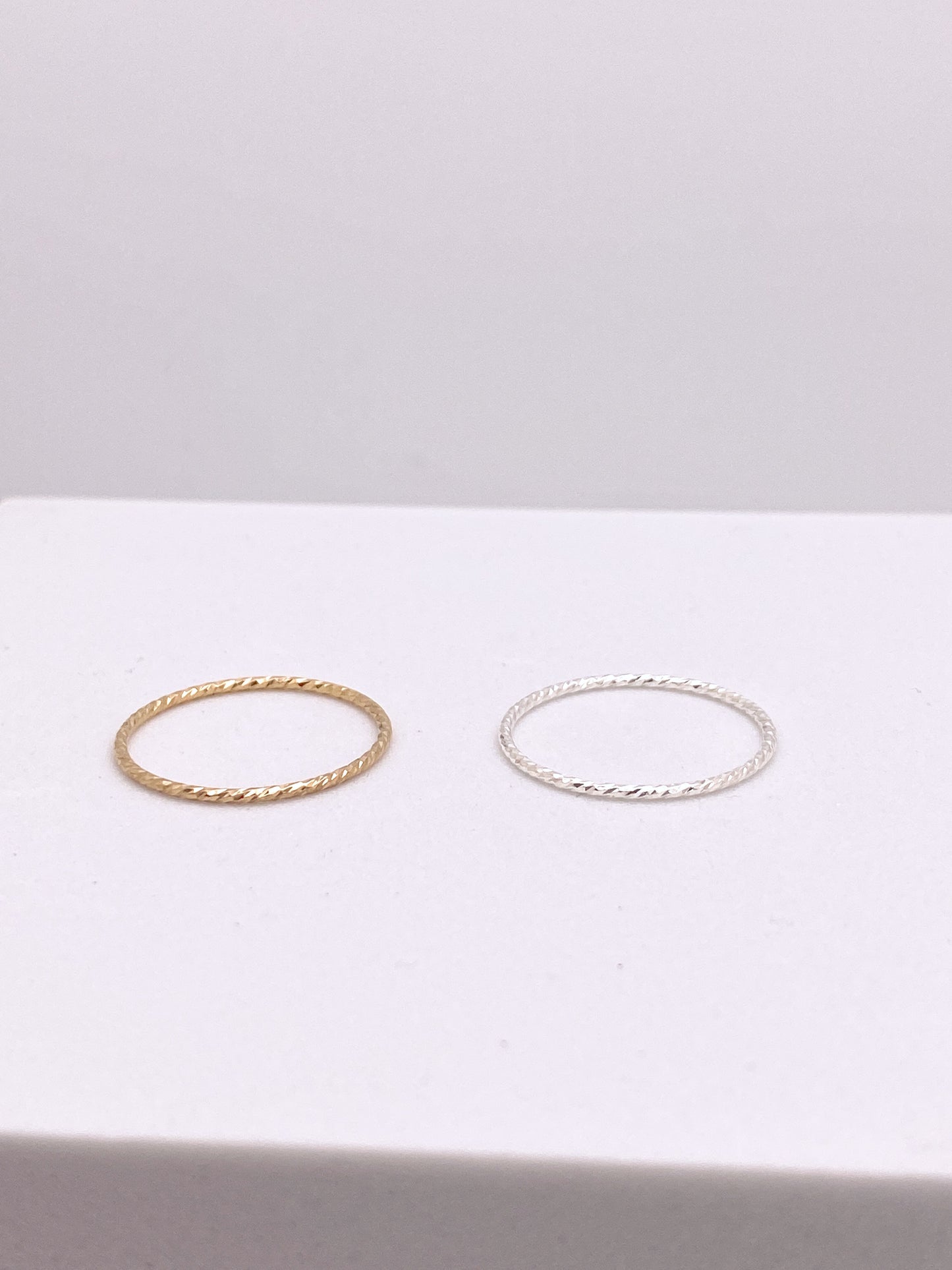 Sparkle Edge Ring