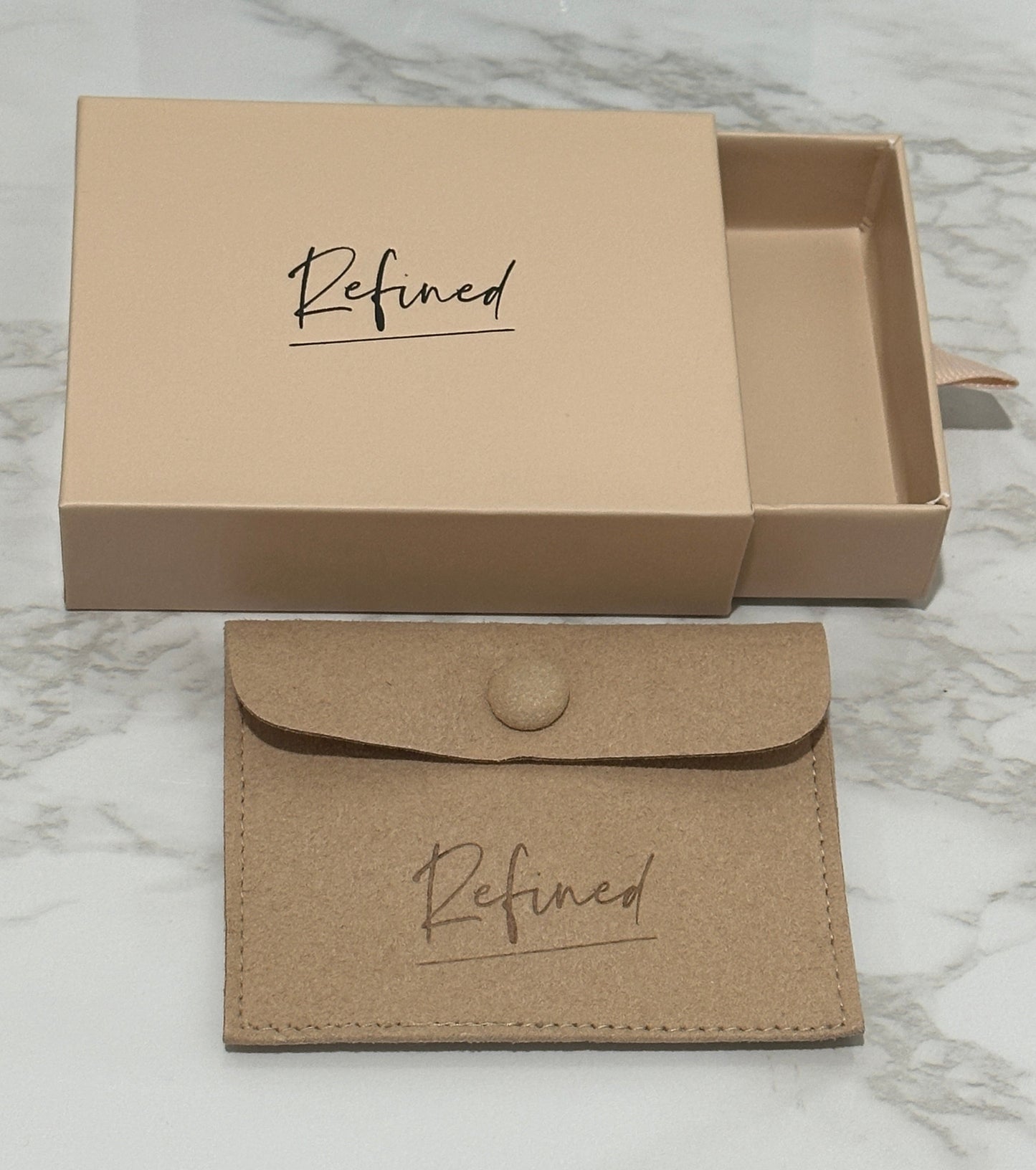 GIFT BOX + JEWELRY POUCH