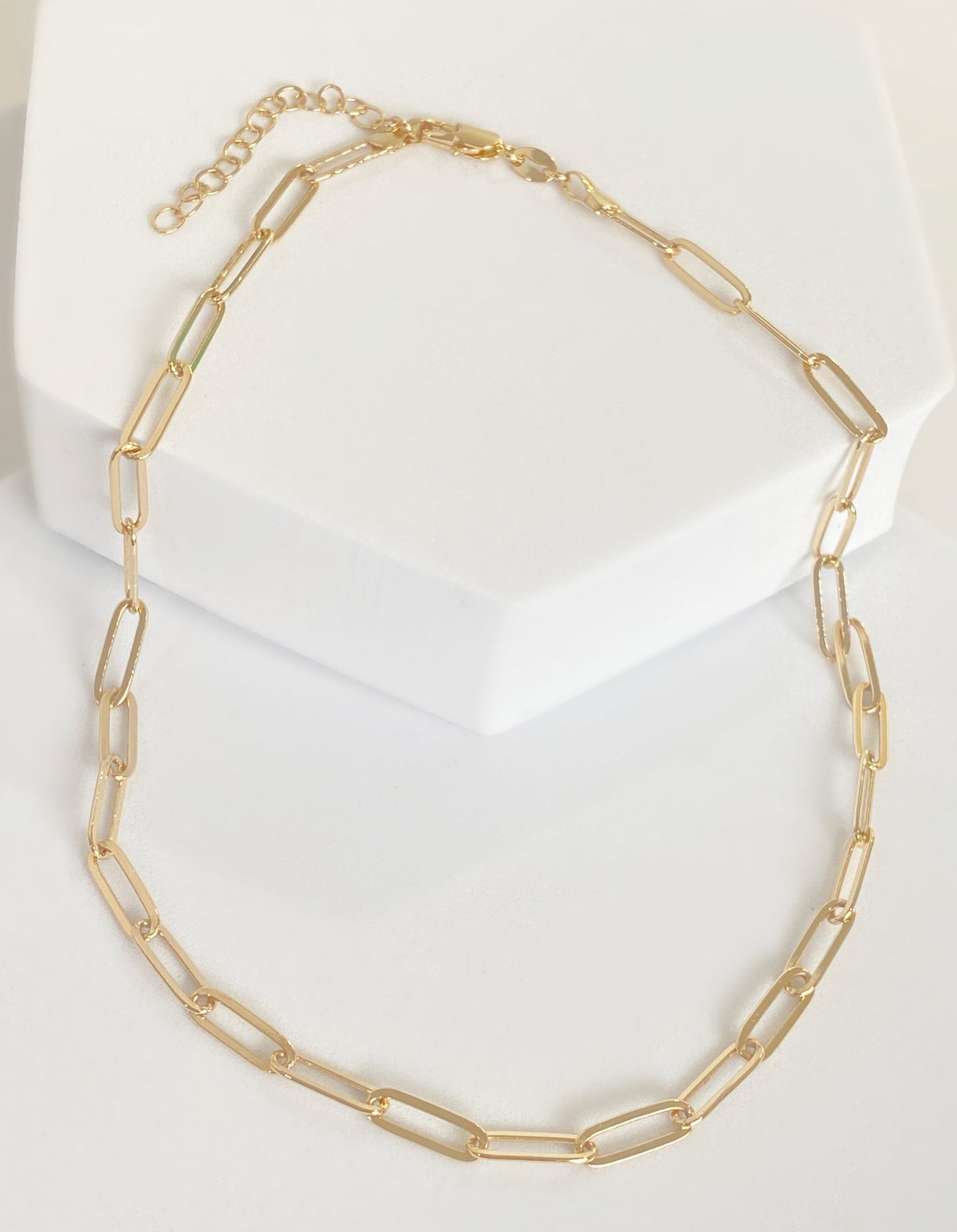Bold Paperclip Necklace