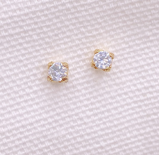 Clarity Stud Gold