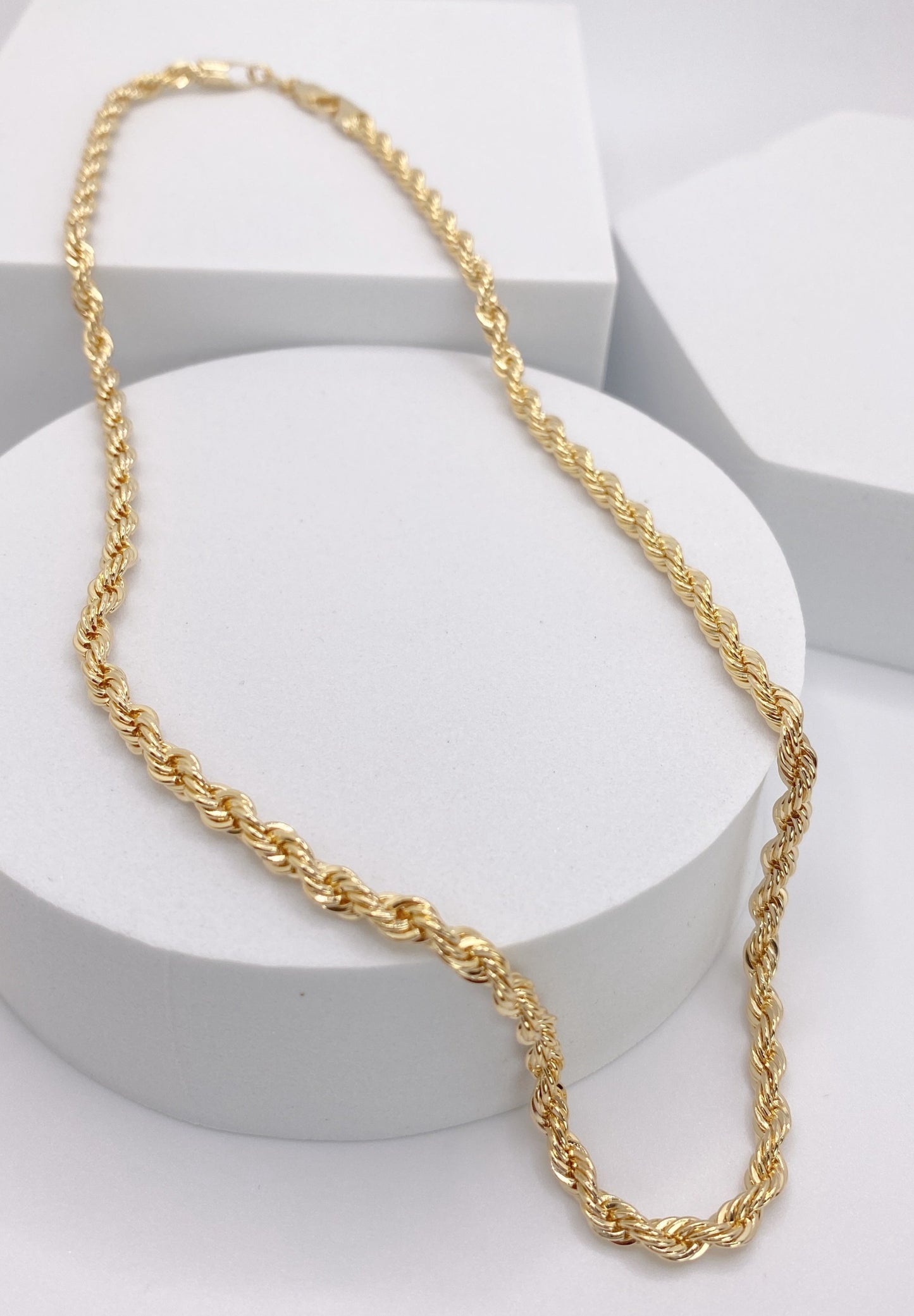 Gold Rope Necklace