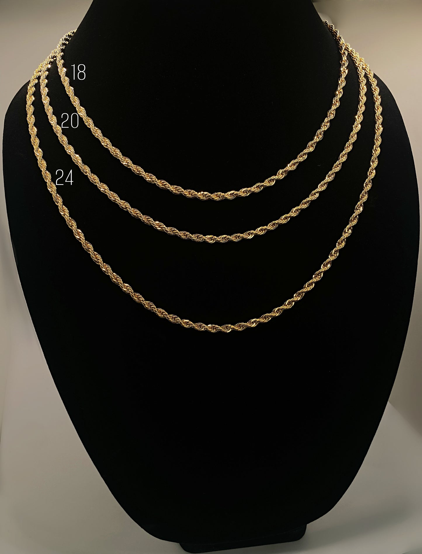 Gold Rope Necklace