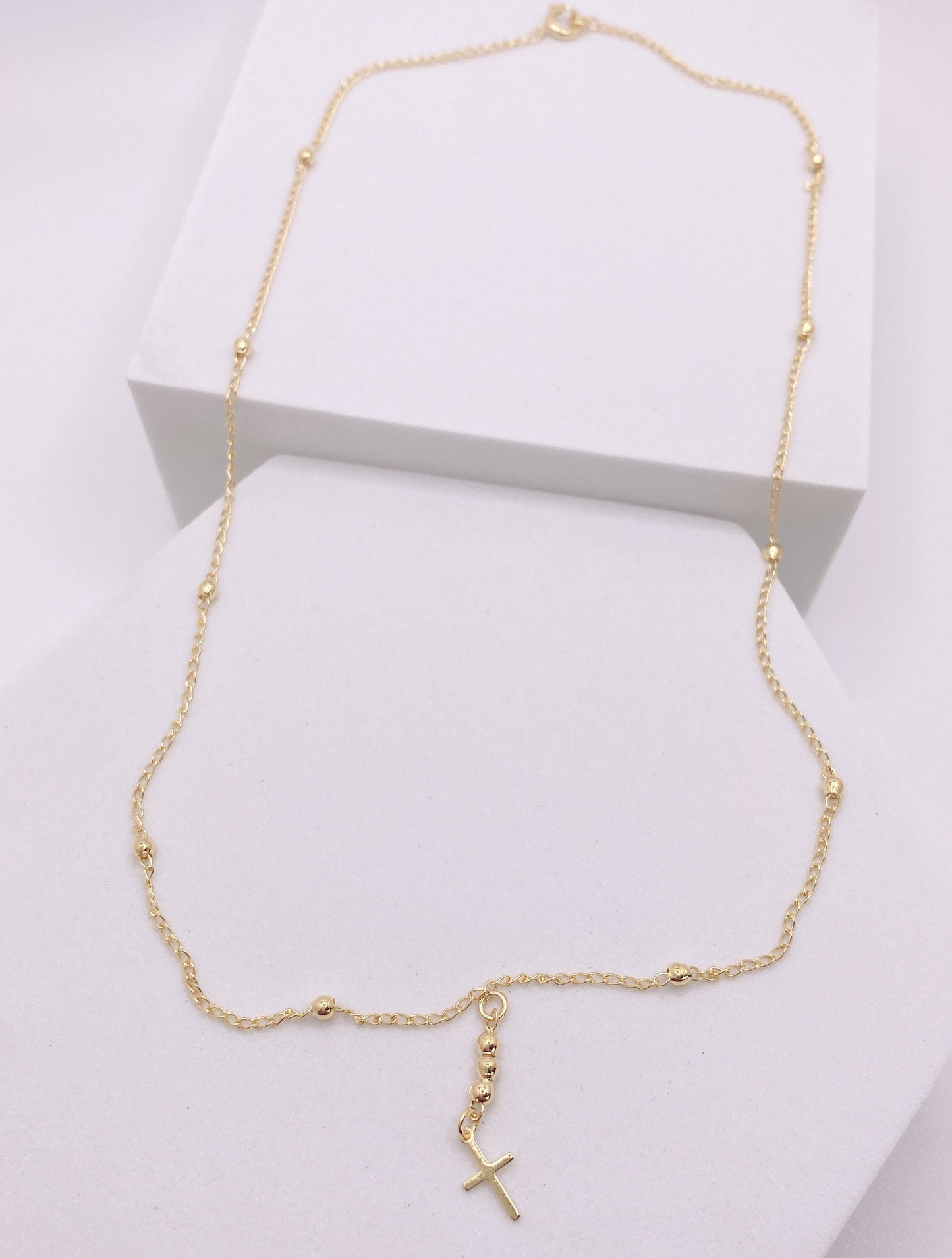 Cross Charm Necklace