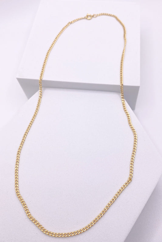 Fine Cuban Link Necklace