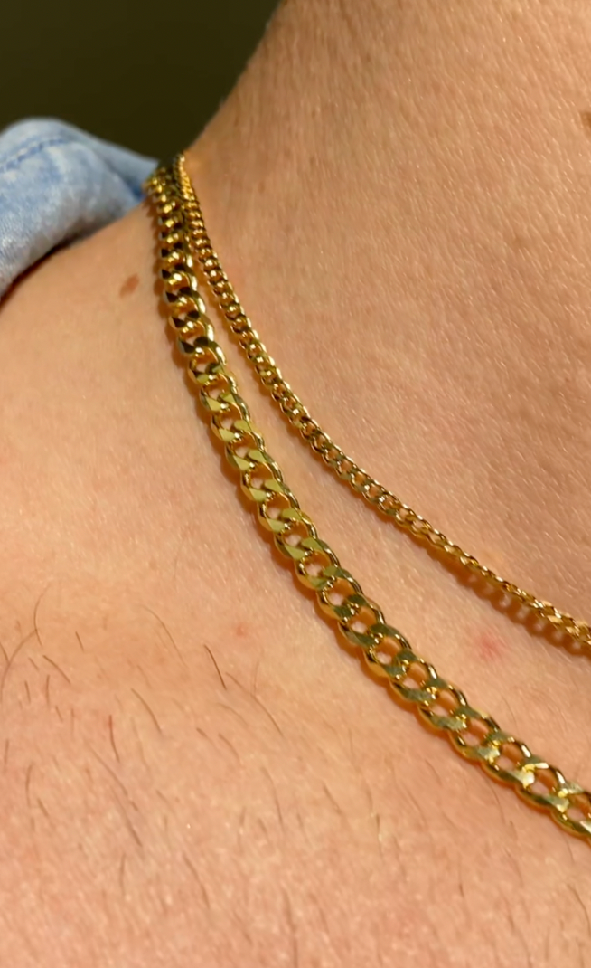Fine Cuban Link Necklace