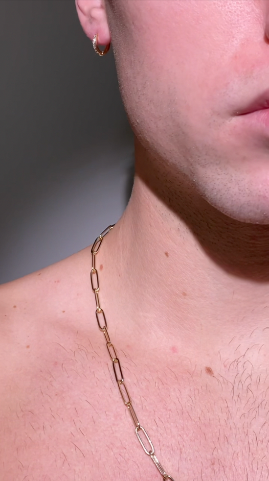 Bold Paperclip Necklace