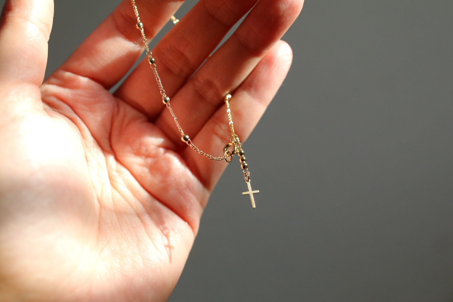 Cross Charm Bracelet