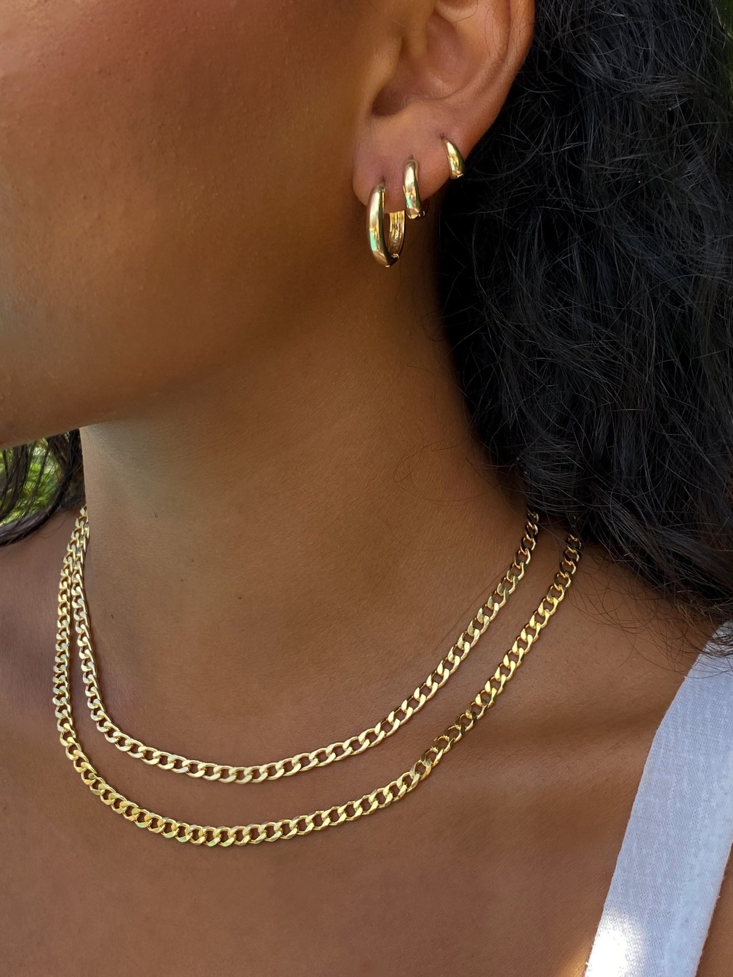 Gold Cuban Link Necklace