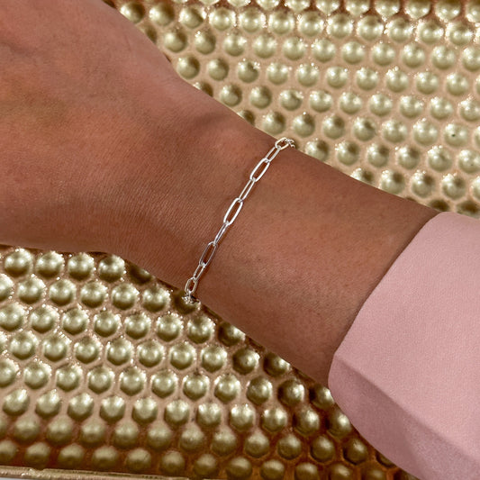 Mid-Size Paperclip Bracelet
