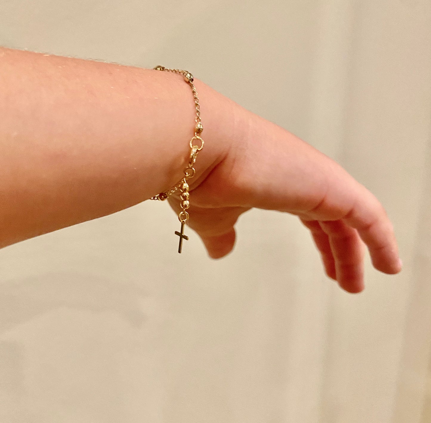 Cross Charm Bracelet