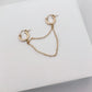 Cuff Me Up Earring Gold